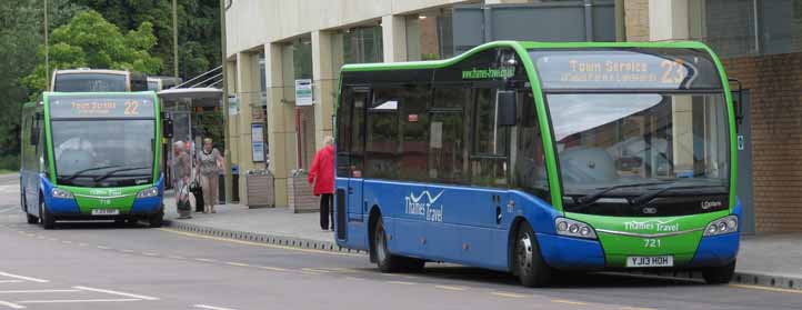 Thames Travel Optare Solo SR 718 & 721